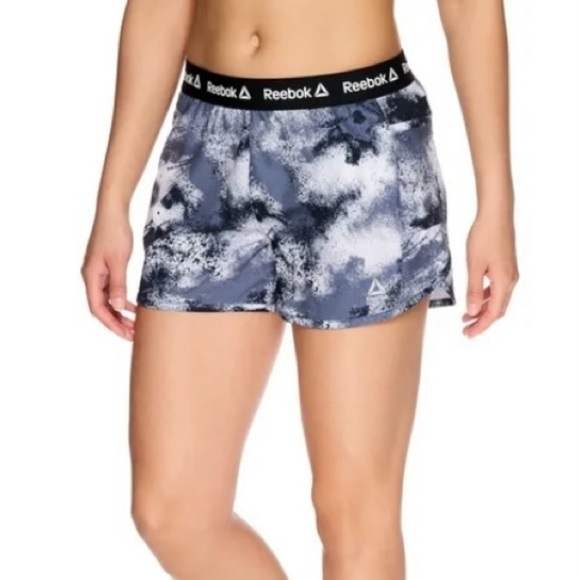 Reebok Pants - Reebok Fearless Splatter Running Shorts